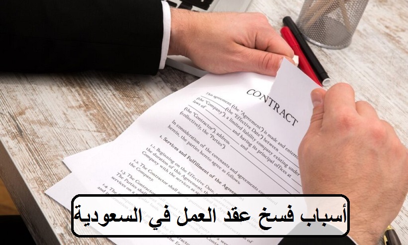 انتهاء عقد العمل pdf