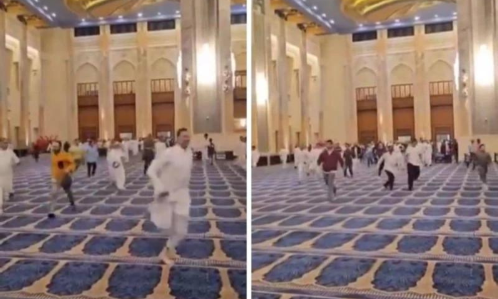 ردة فعل شاب سعودي تجاه عراقي