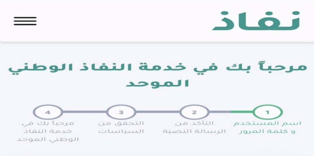 رقم النفاذ الوطني الموحد