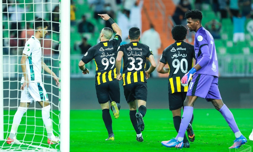 مباراة الاتحاد والحزم