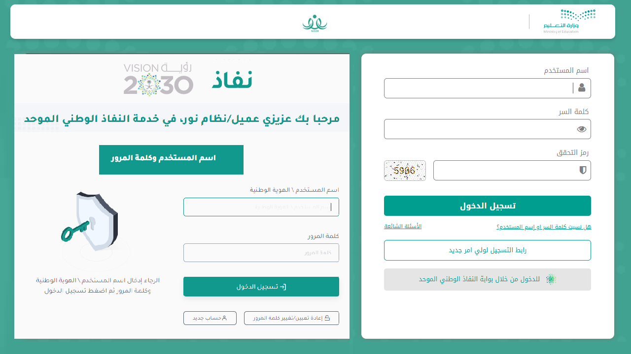 النفاذ الوطني نظام نور