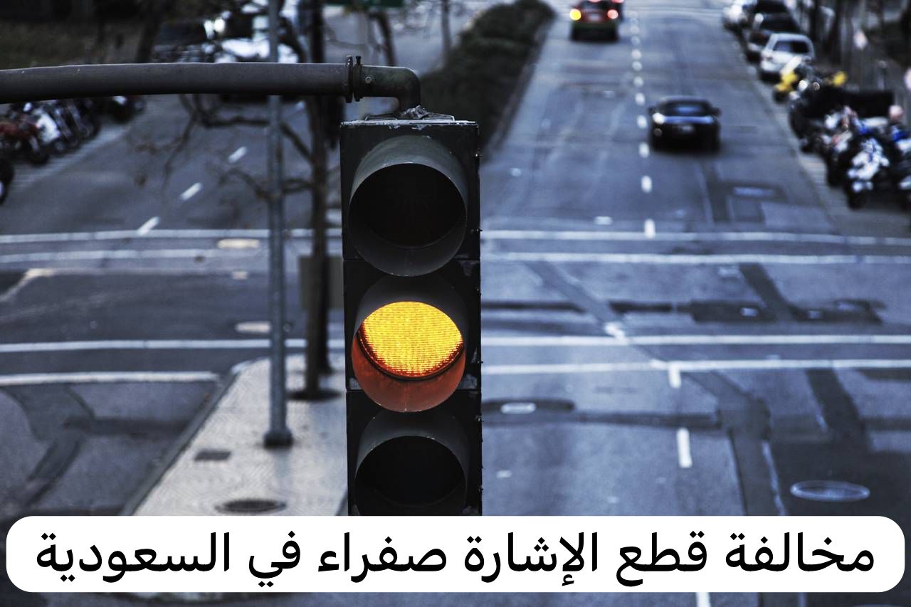 مخالفة قطع الإشارة