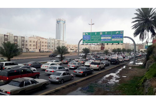 إلغاء إشارات المرور بالطائف