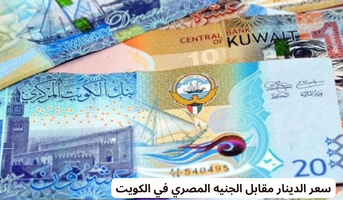 سعر الدينار مقابل الجنيه المصري