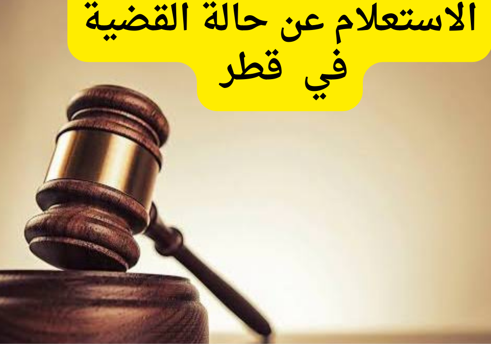 الاستعلام عن حالة القضية