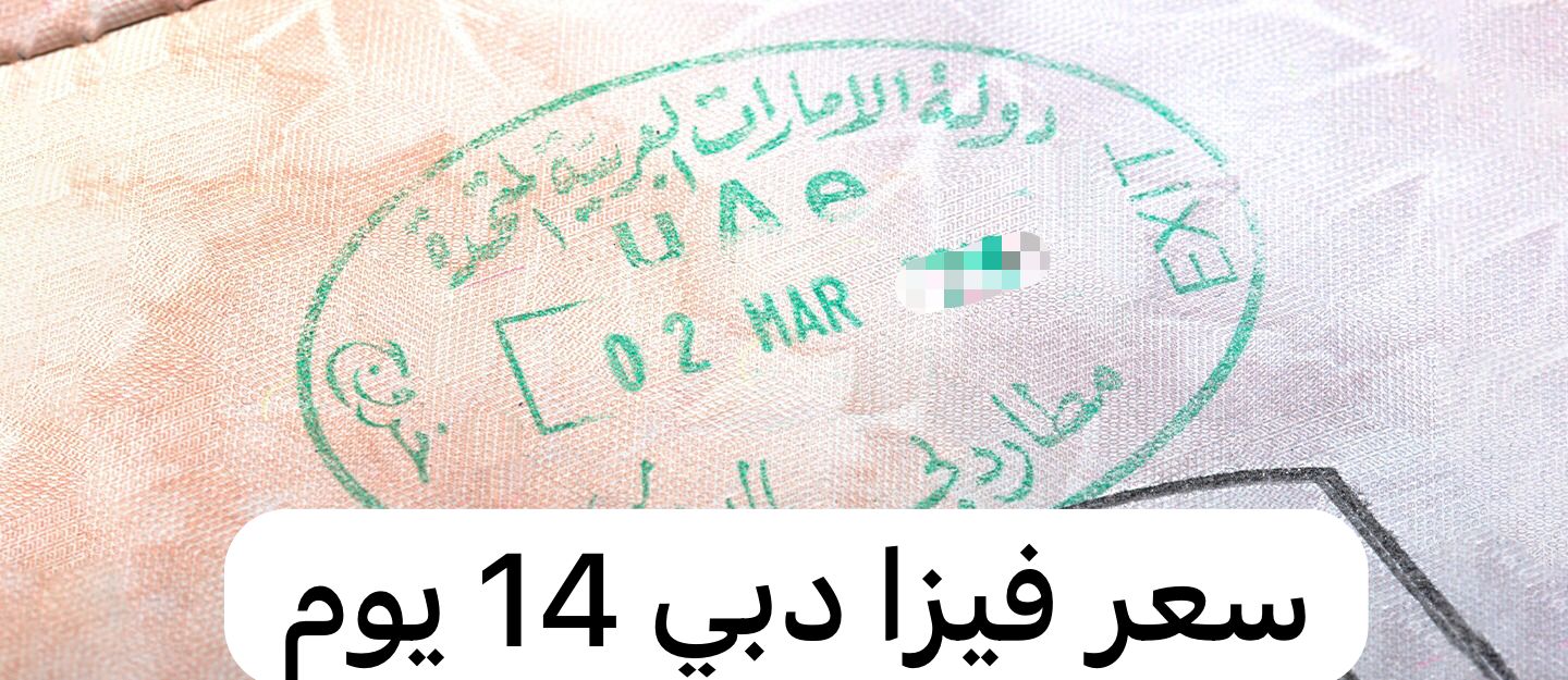 سعر فيزا دبي 14 يوم