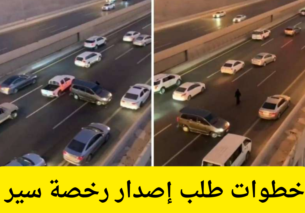 إصدار رخصة سير