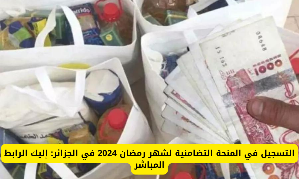 المنحة التضامنية في الجزائر