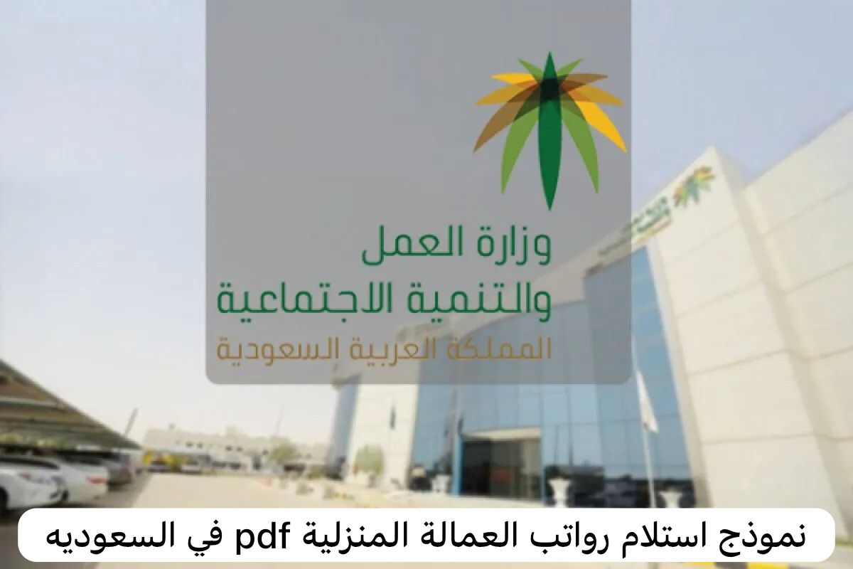 نموذج استلام رواتب العمالة المنزلية pdf
