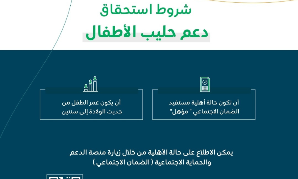 دعم حليب الأطفال