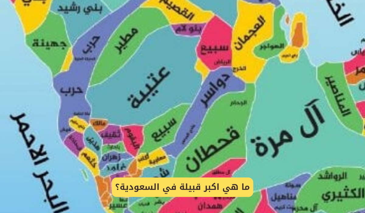 اكبر قبيلة في السعودية