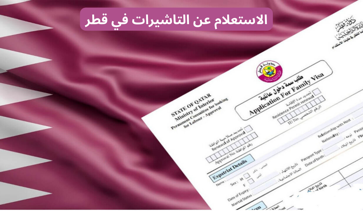 الاستعلام عن التأشيرات