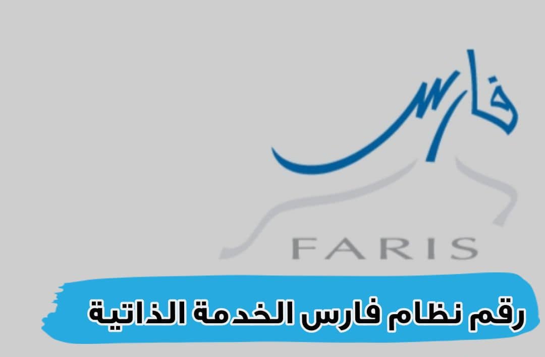 رقم نظام فارس