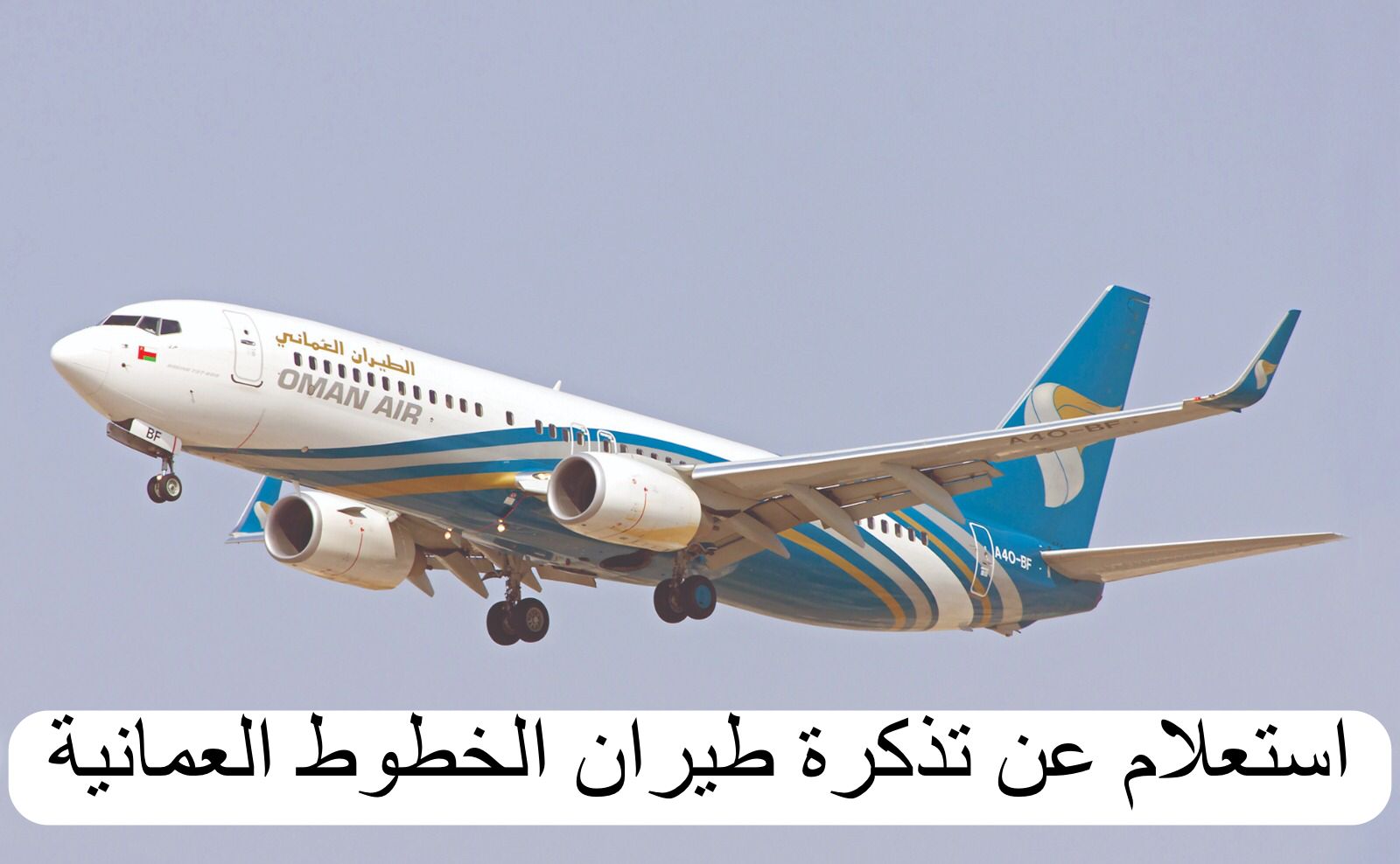 استعلام عن تذكرة طيران الخطوط العمانية