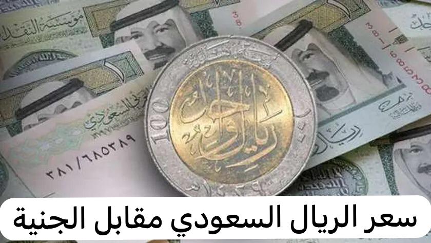 سعر الريال السعودي مقابل الجنية