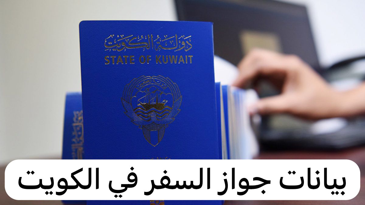 بيانات جواز السفر