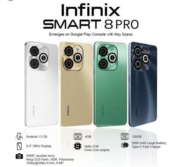 هاتف Infinix Smart 8 Plus