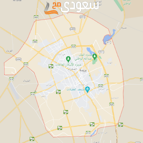 الرمز البريدي بريدة والأحياء التابعة لها Buraidah Postal Code
