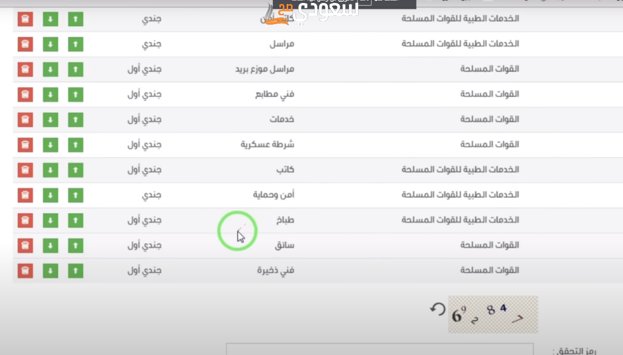 شروط القبول في وزارة الدفاع 1445