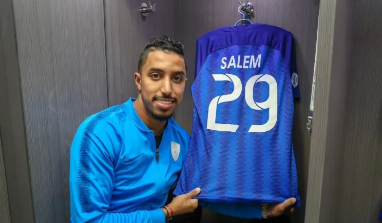 عقد سالم الدوسري الجديد مع الهلال 2023