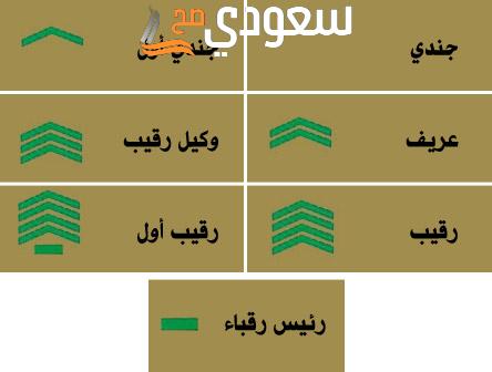 كم عدد نقاط العسكري الترقية من عريف إلى وكيل رقيب